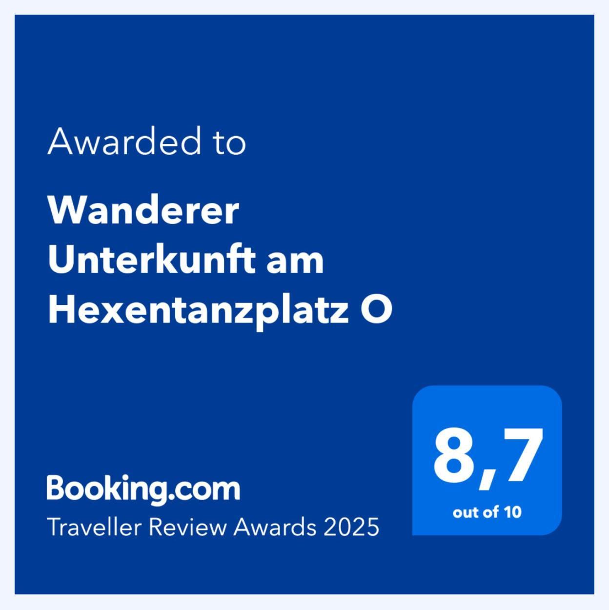 Wanderer Unterkunft Am Hexentanzplatz O Thale Eksteriør billede